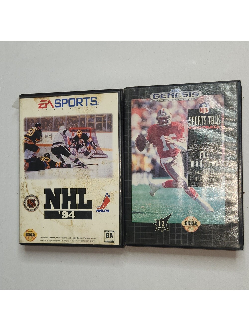 NHL 93 & MADDEN 94